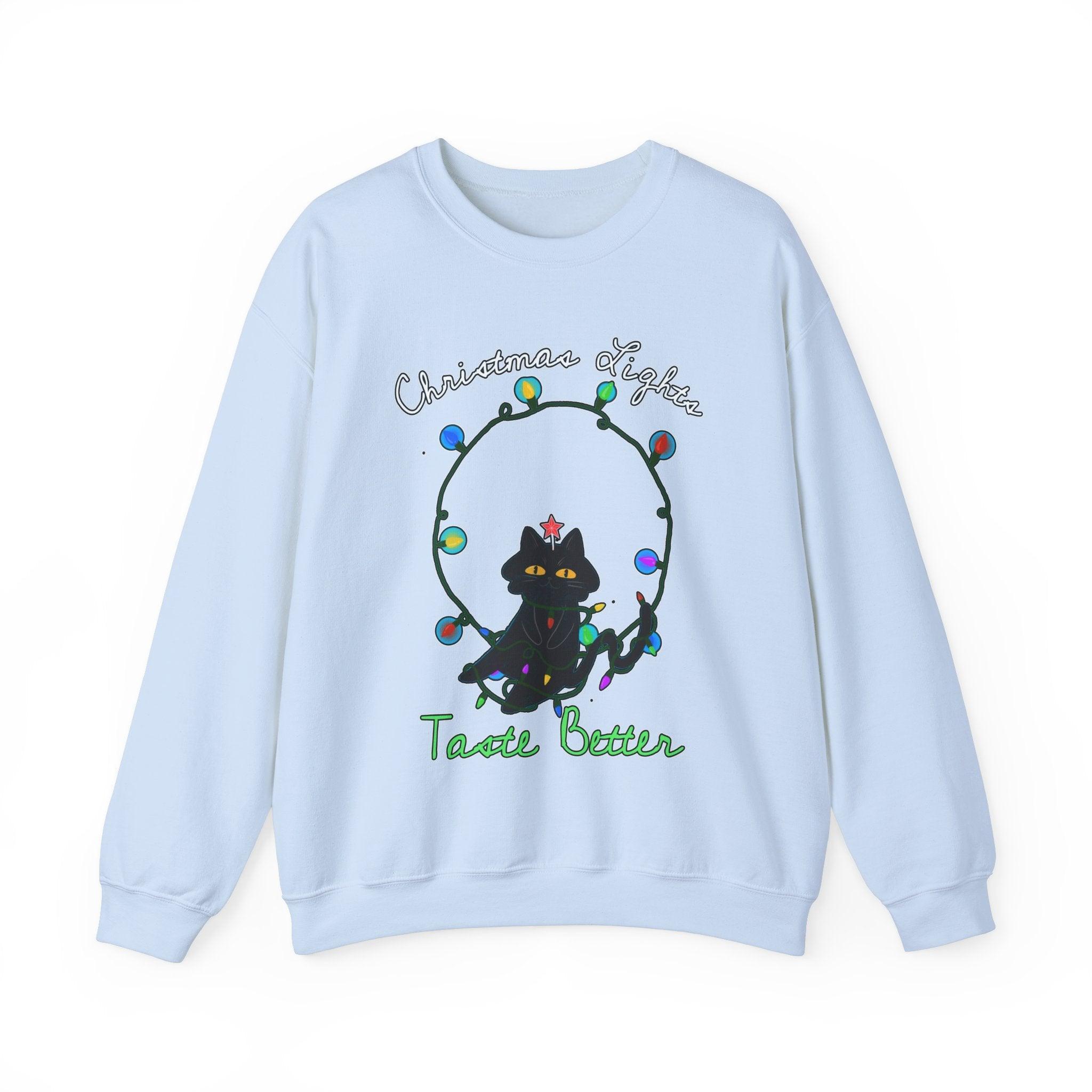Christmas Lights Taste Better - Sweatshirt - Witty Twisters Fashions