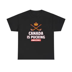 Canada Is Pucking Amazing! - T-Shirt - Witty Twisters Fashions