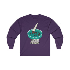 420 High Fidelity - Long-Sleeve Tee - Witty Twisters Fashions