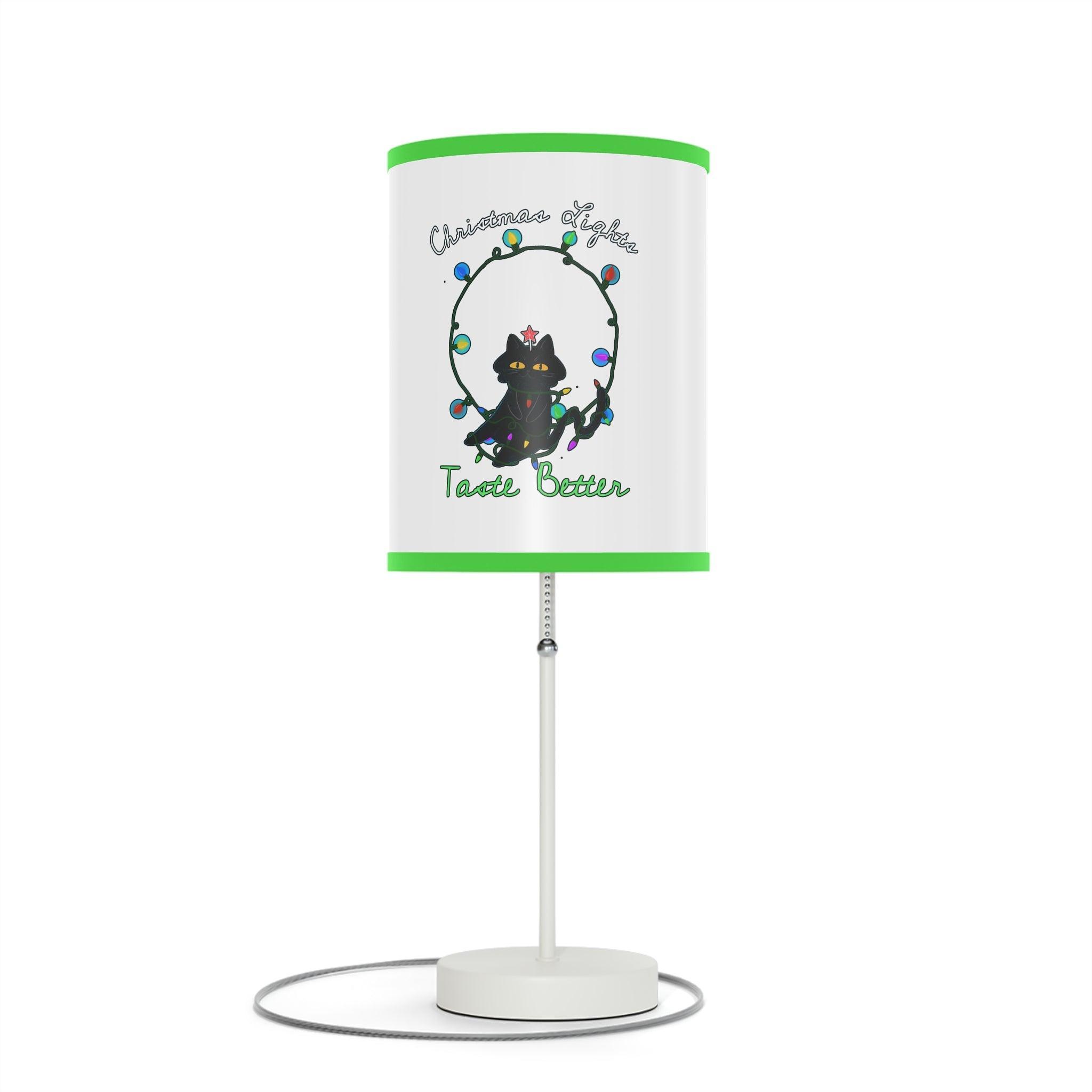Christmas Lights Taste Better - Lamp on a Stand - Witty Twisters Fashions