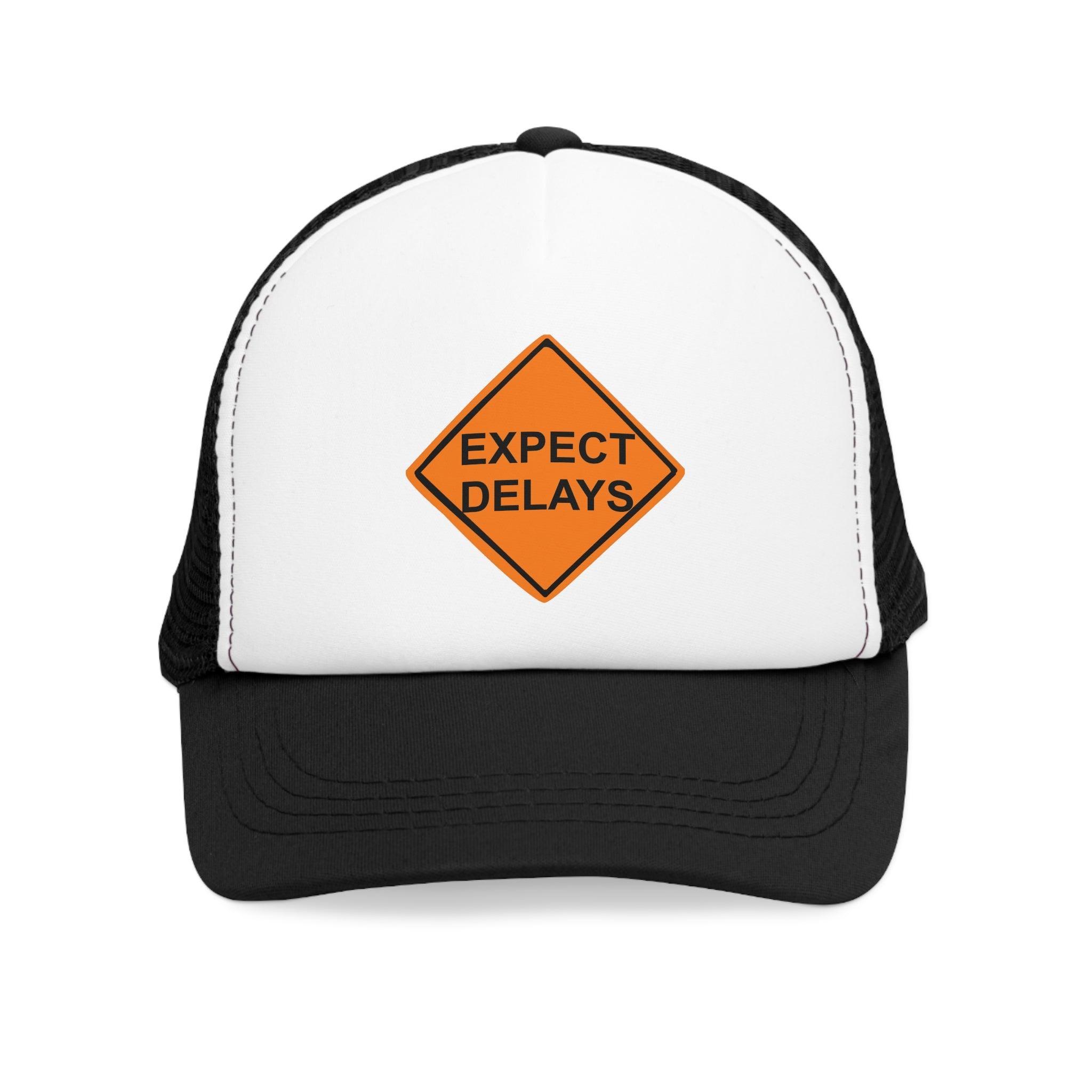 Expect Delays - Mesh Trucker Hat - Witty Twisters Fashions