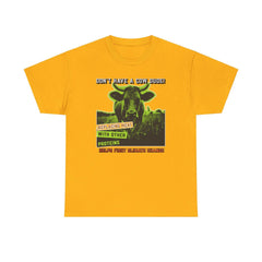 Don't have a cow dude! Replacing meat with other proteins helps fight climate change - T-Shirt - Witty Twisters Fashions