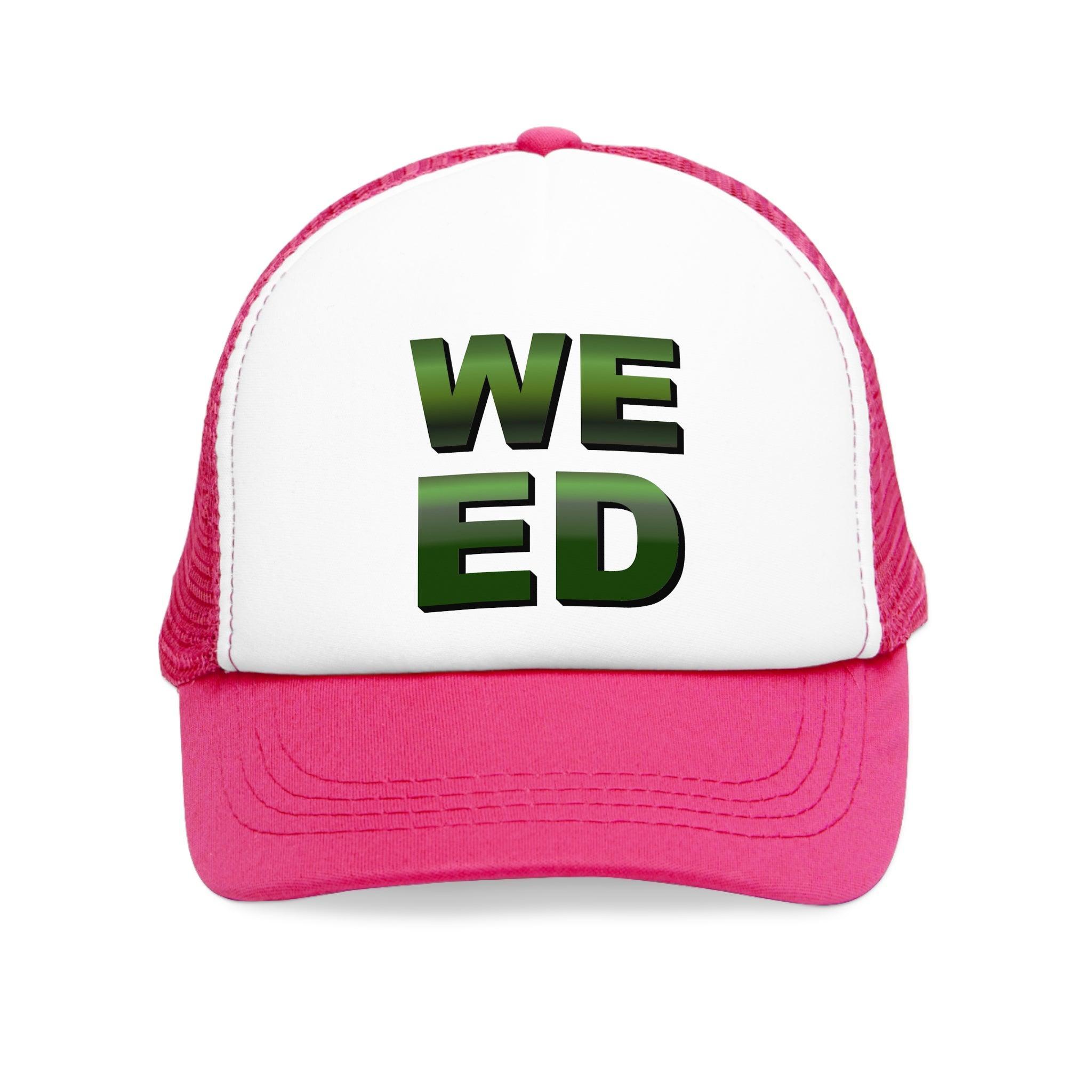 Weed - Mesh Trucker Hat - Witty Twisters Fashions