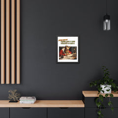 You're going on Satan's List - Framed Poster - Witty Twisters Fashions