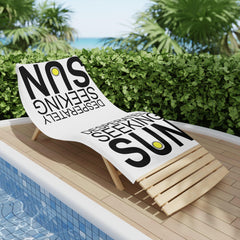 Desperately Seeking Sun - Beach Towels - Witty Twisters Fashions