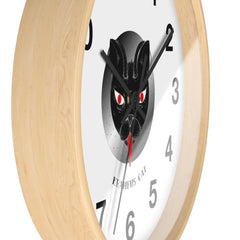 Krampus Cat - Wall Clock - Witty Twisters Fashions