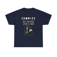 Zombies Eat Anything With A Face - T-Shirt - Witty Twisters Fashions
