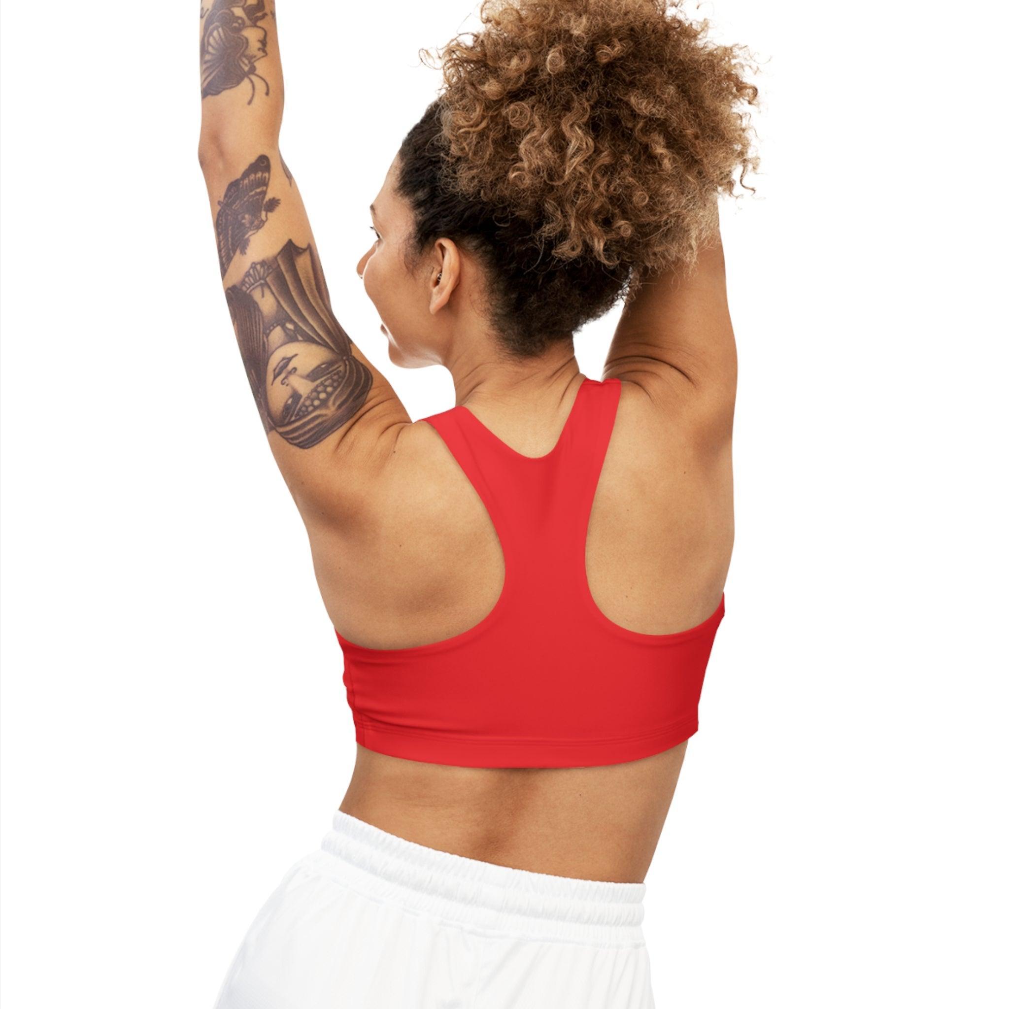 Miss Adventure - Seamless Sports Bra - Witty Twisters Fashions