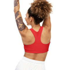 Miss Adventure - Seamless Sports Bra - Witty Twisters Fashions