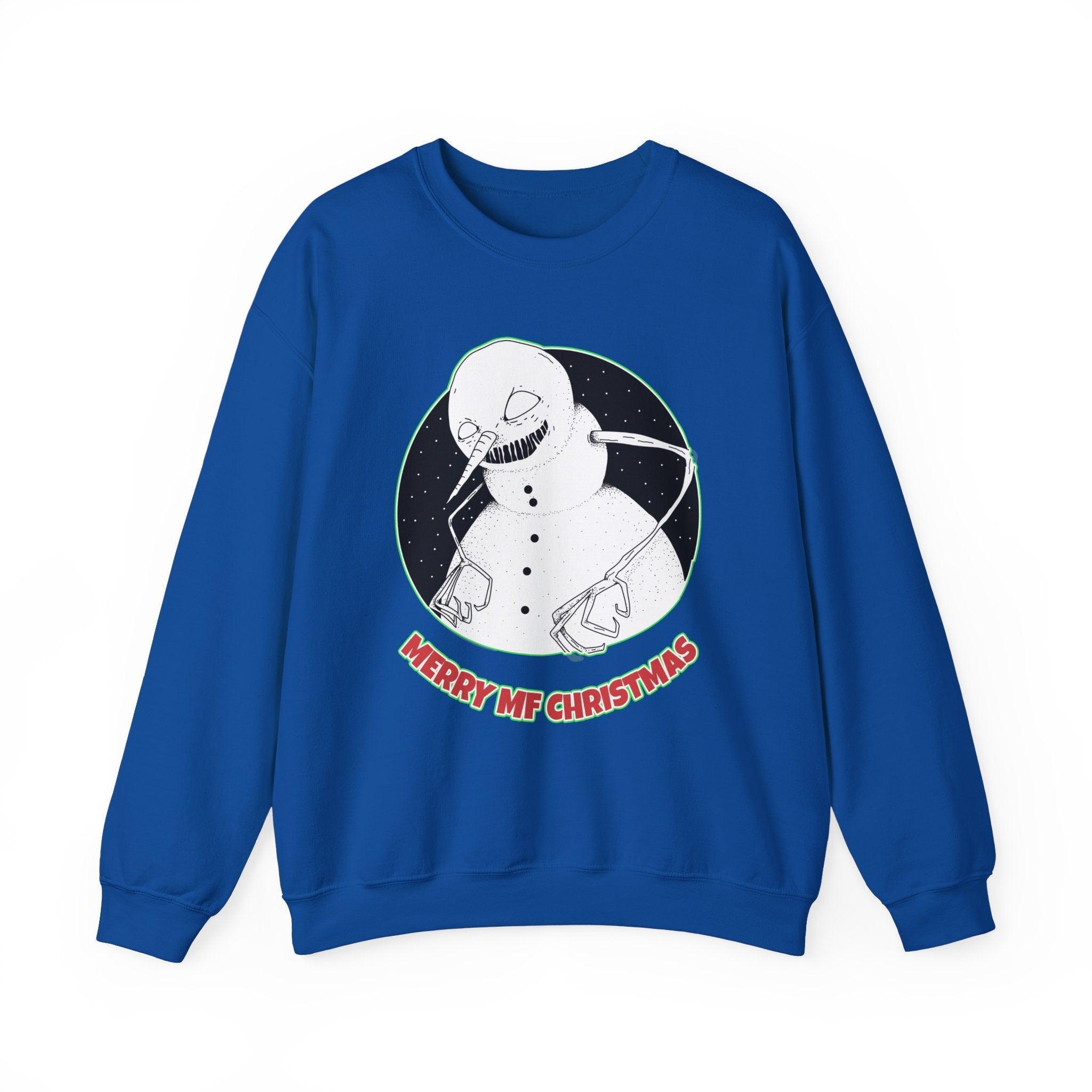 Merry MF Christmas - Sweatshirt - Witty Twisters Fashions
