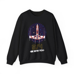 5/4 be with you - Star Wars Day - Sweatshirt - Witty Twisters Fashions