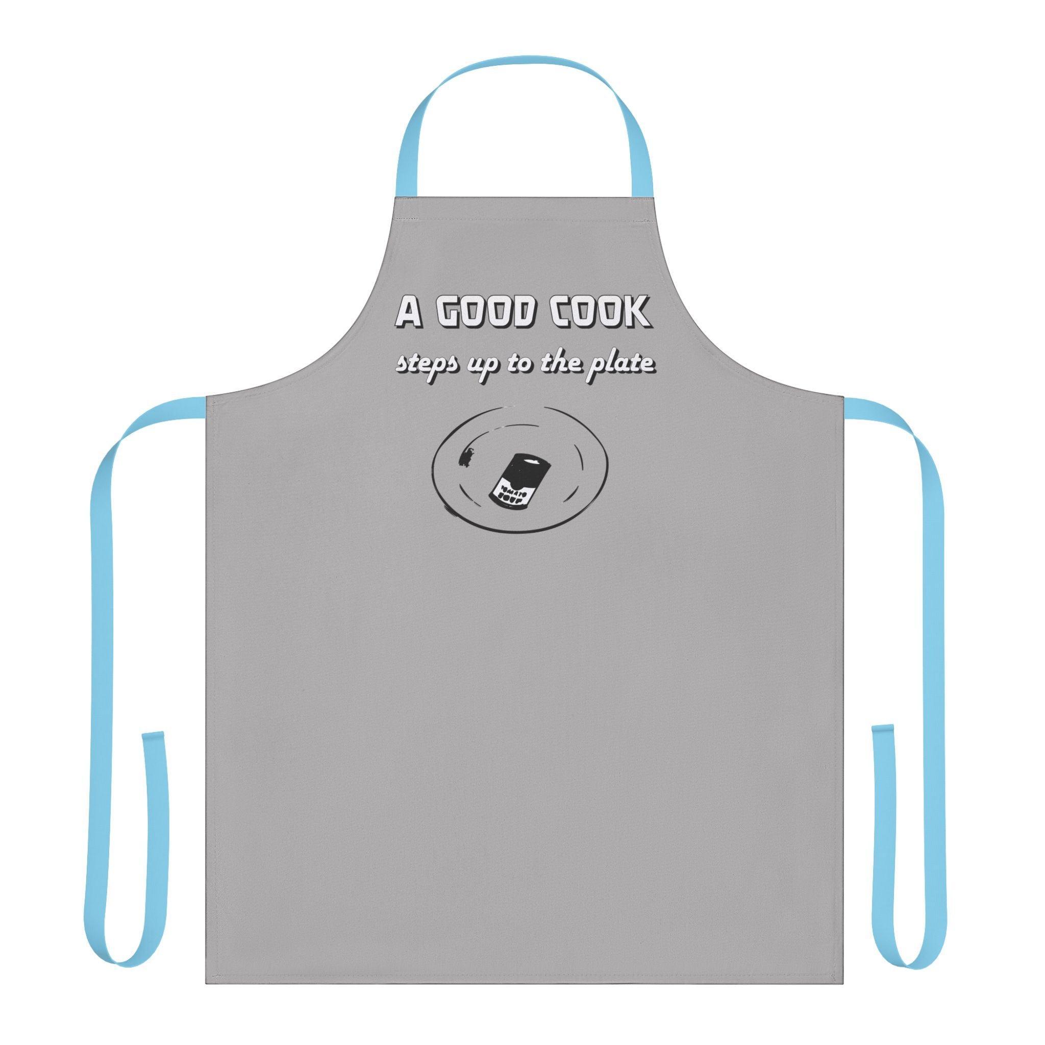 A good cook steps up to the plate - Cooking Apron - Witty Twisters Fashions