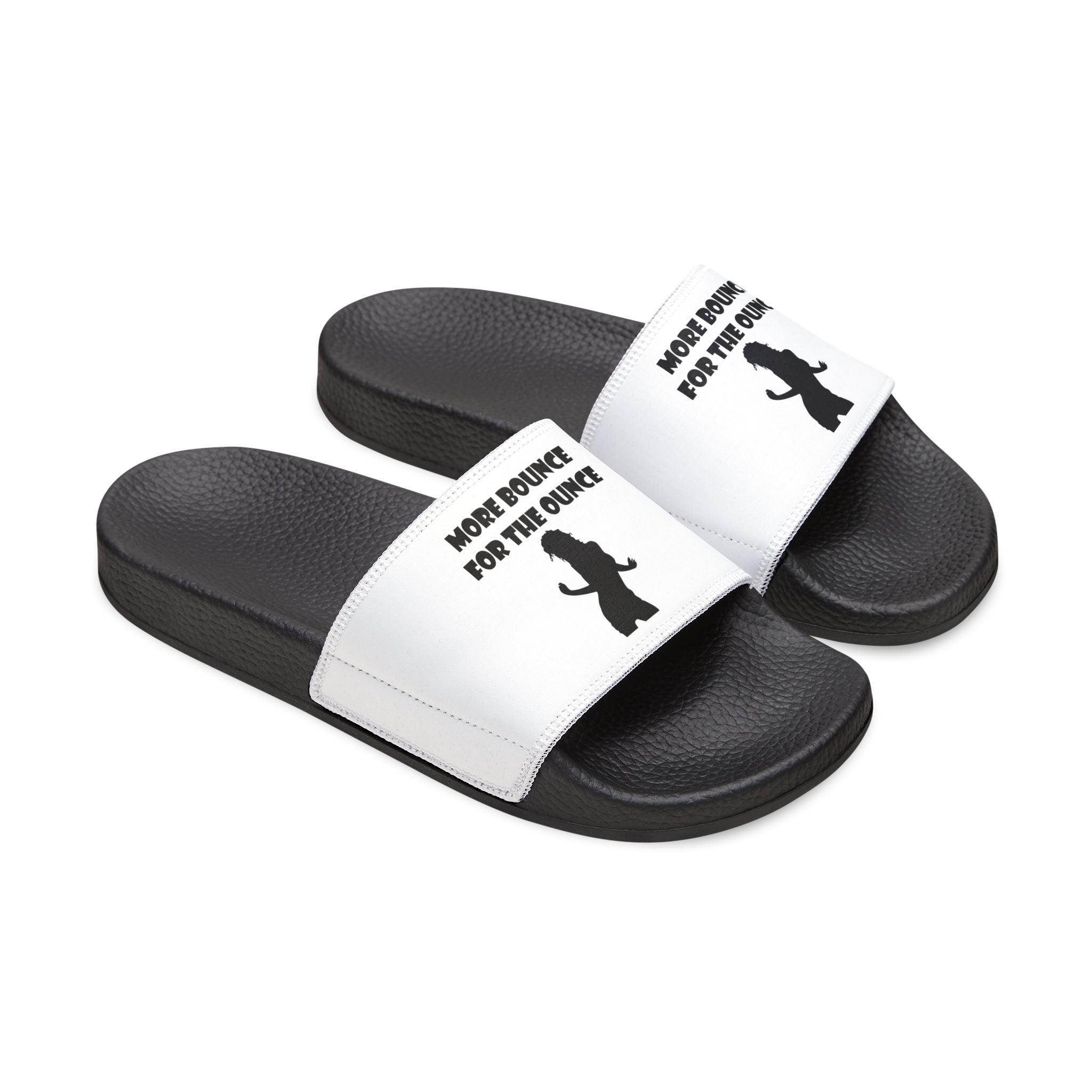 More Bounce For The Ounce - Women's Removable-Strap Sandals - Witty Twisters Fashions