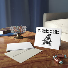 Jingle Balls ... Stinging All The Way - Greeting Cards - Witty Twisters Fashions