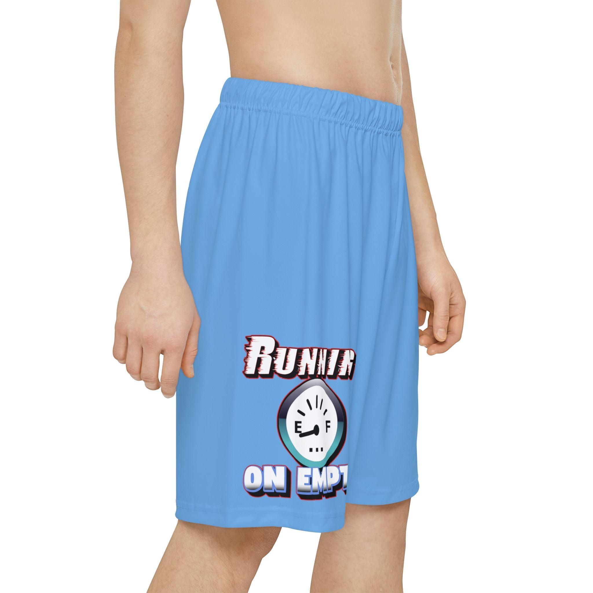 Running On Empty - Men’s Sports Shorts - Witty Twisters Fashions