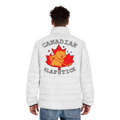 Canadian Slapstick - Men's Puffer Jacket - Witty Twisters Fashions