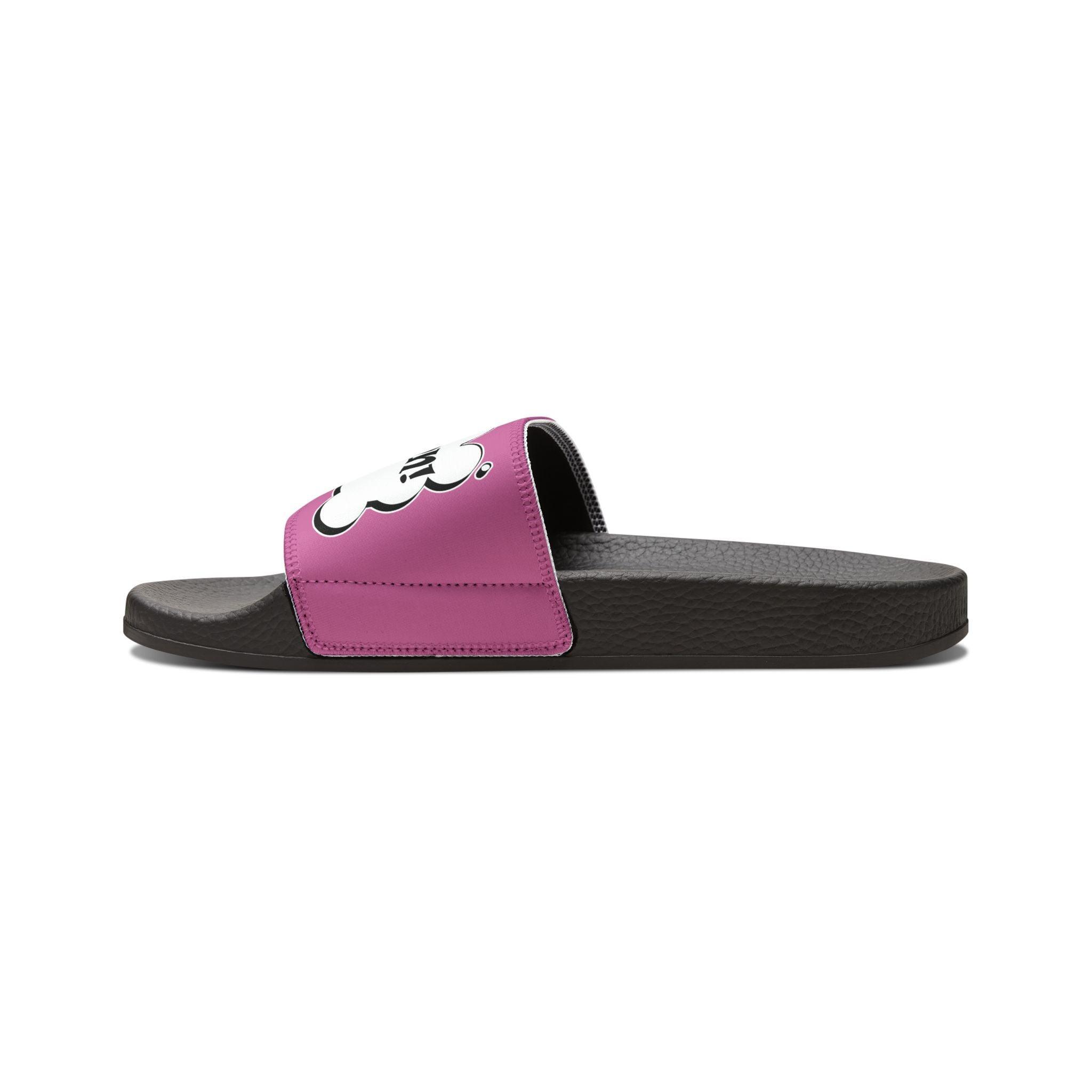 Cum On! - Women's Removable-Strap Sandals - Witty Twisters Fashions