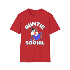 Auntie Social - Softstyle T-Shirt - Witty Twisters Fashions