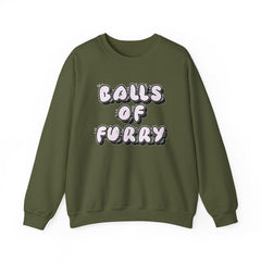 Balls Of Furry - Sweatshirt - Witty Twisters Fashions