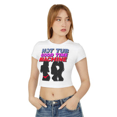 Hot Tub Good Time Machine - Women's Baby Tee - Witty Twisters Fashions