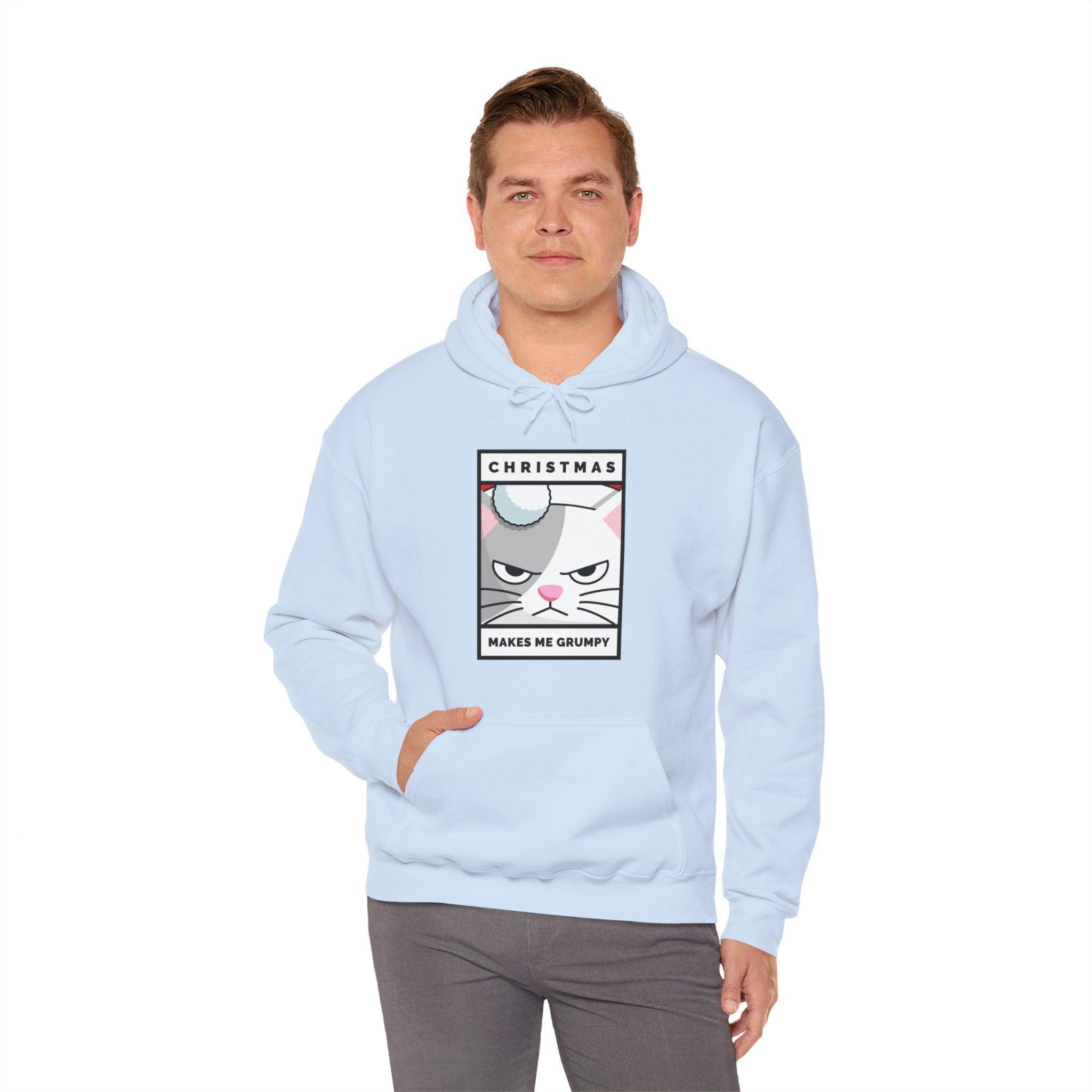 Christmas Makes Me Grumpy - Hoodie - Witty Twisters Fashions