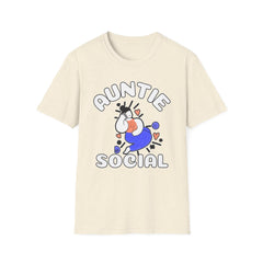Auntie Social - Softstyle T-Shirt - Witty Twisters Fashions
