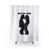 Wet On Wet - Shower Curtains - Witty Twisters Fashions