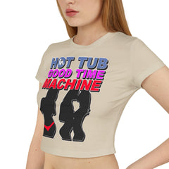 Hot Tub Good Time Machine - Women's Baby Tee - Witty Twisters Fashions