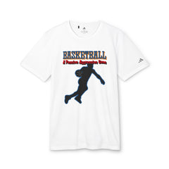 Basketball A Passive Aggressive Game - adidas® Unisex Sport T-shirt - Witty Twisters Fashions