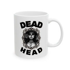 Dead Head - Ceramic Coffee Mug 11oz, 15oz - Witty Twisters Fashions