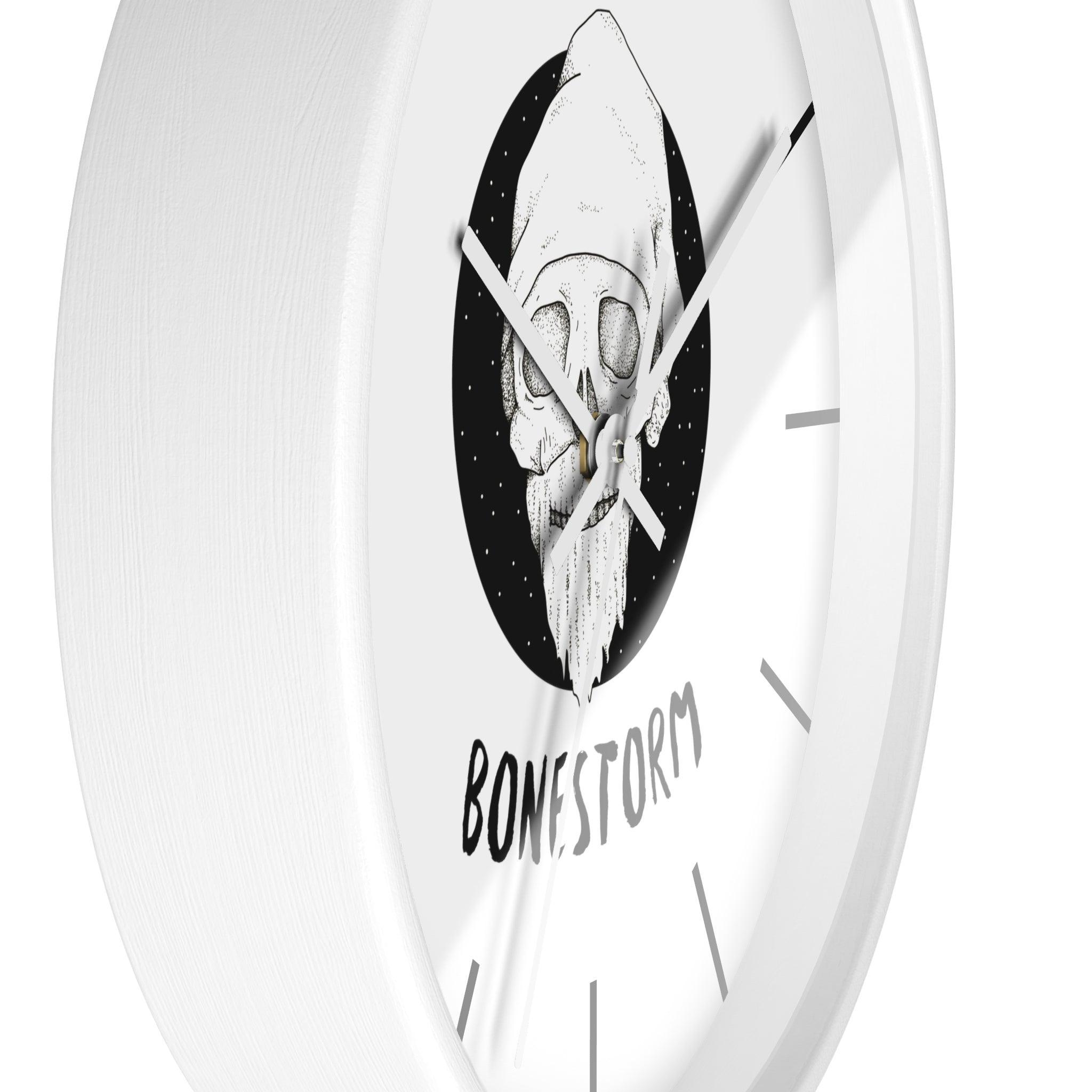 Bonestorm - Wall Clock - Witty Twisters Fashions
