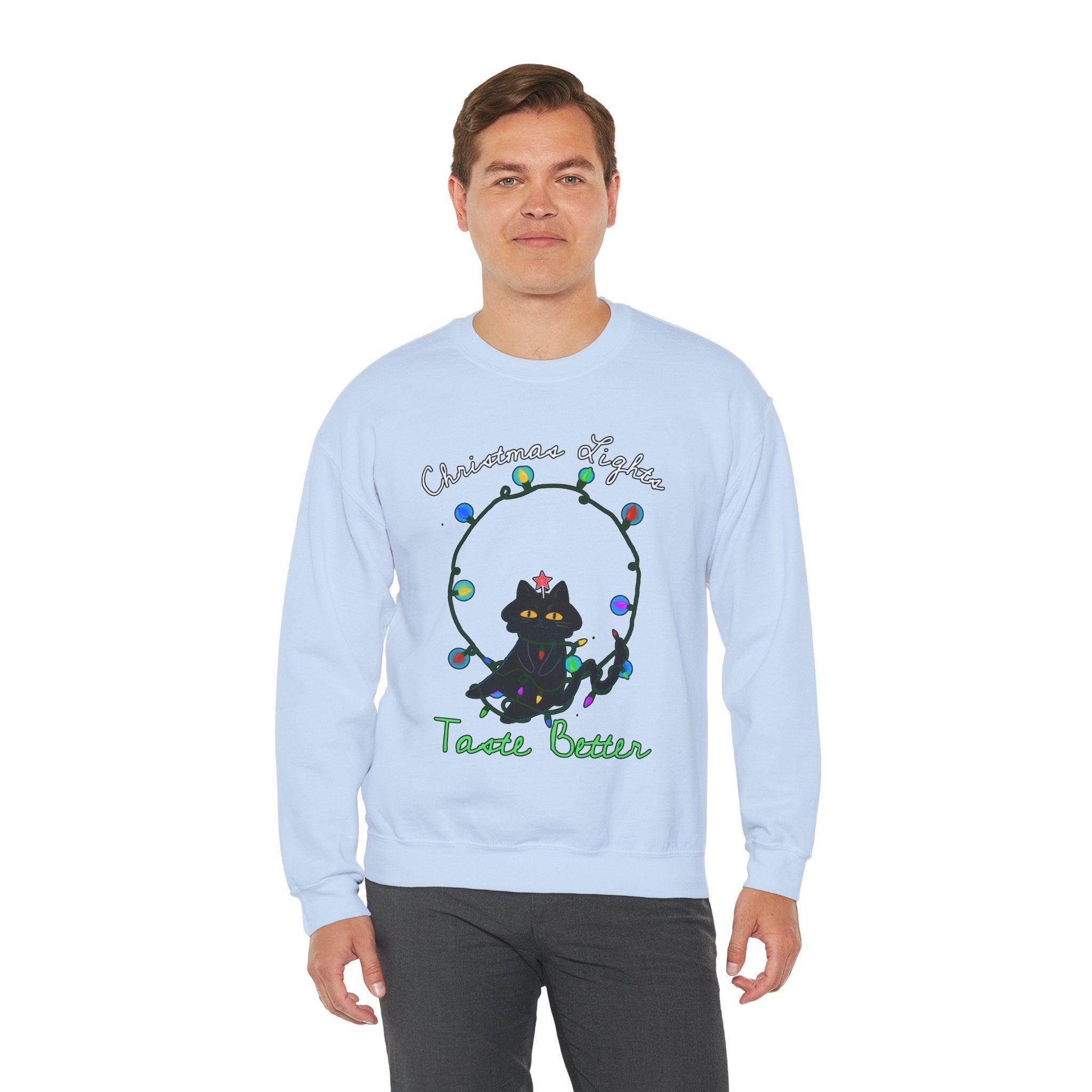 Christmas Lights Taste Better - Sweatshirt - Witty Twisters Fashions