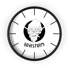 Bonestorm - Wall Clock - Witty Twisters Fashions