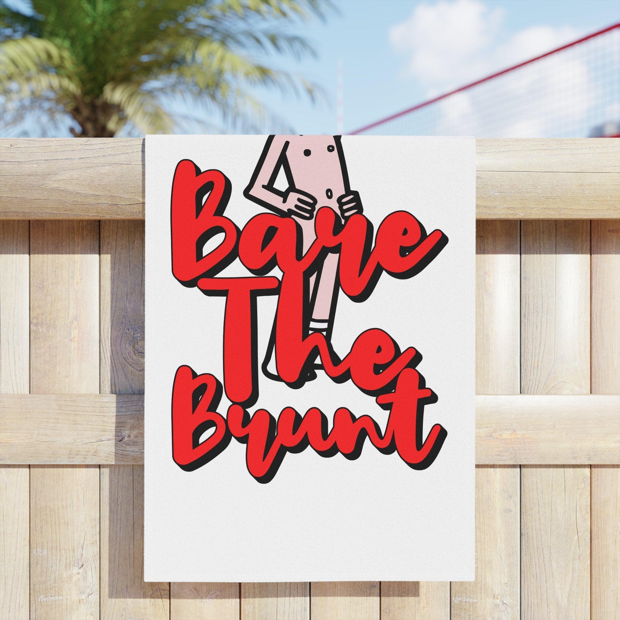 Bare The Brunt - Beach Towels - Witty Twisters Fashions