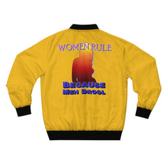 Women Rule and Menpire - Bomber Jacket - Witty Twisters Fashions