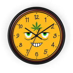 High All The Time - Wall Clock - Witty Twisters Fashions