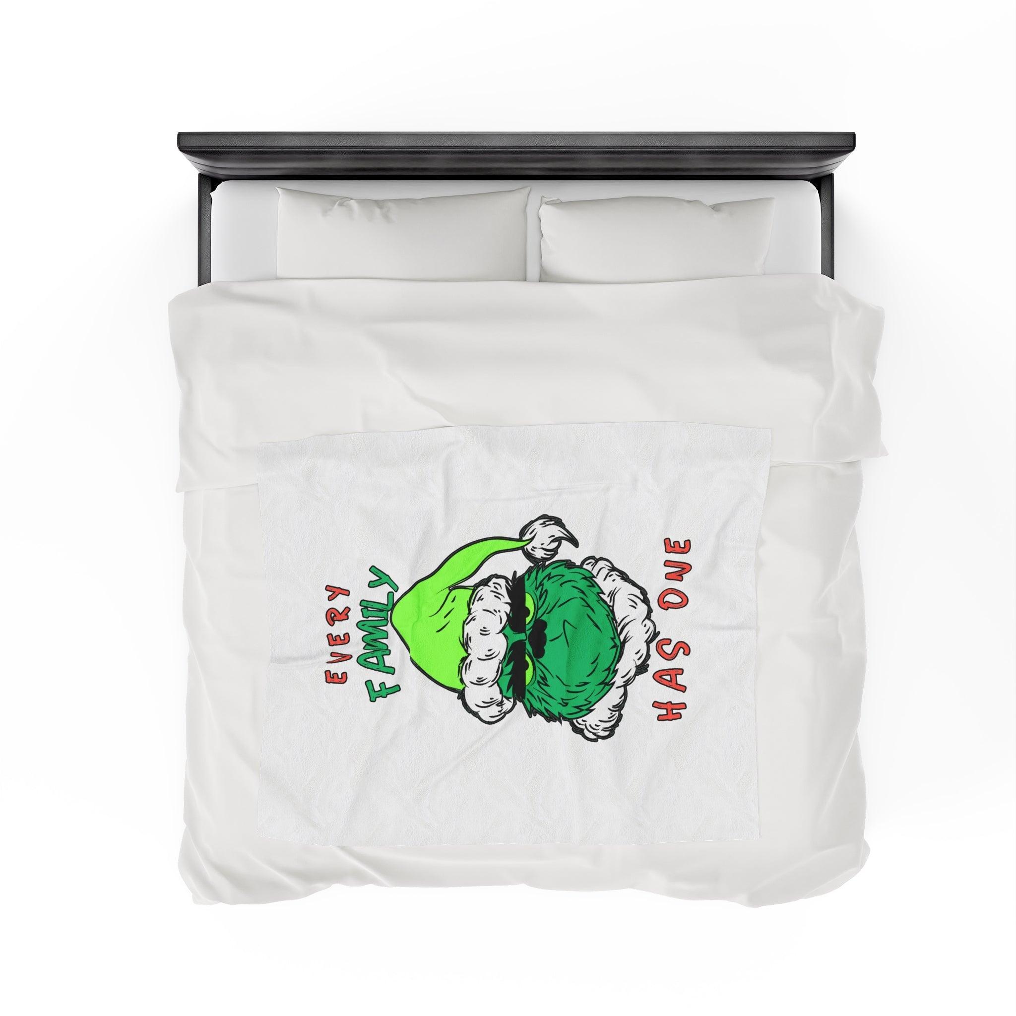 Every Family Has One - Velveteen Plush Blanket - Witty Twisters Fashions