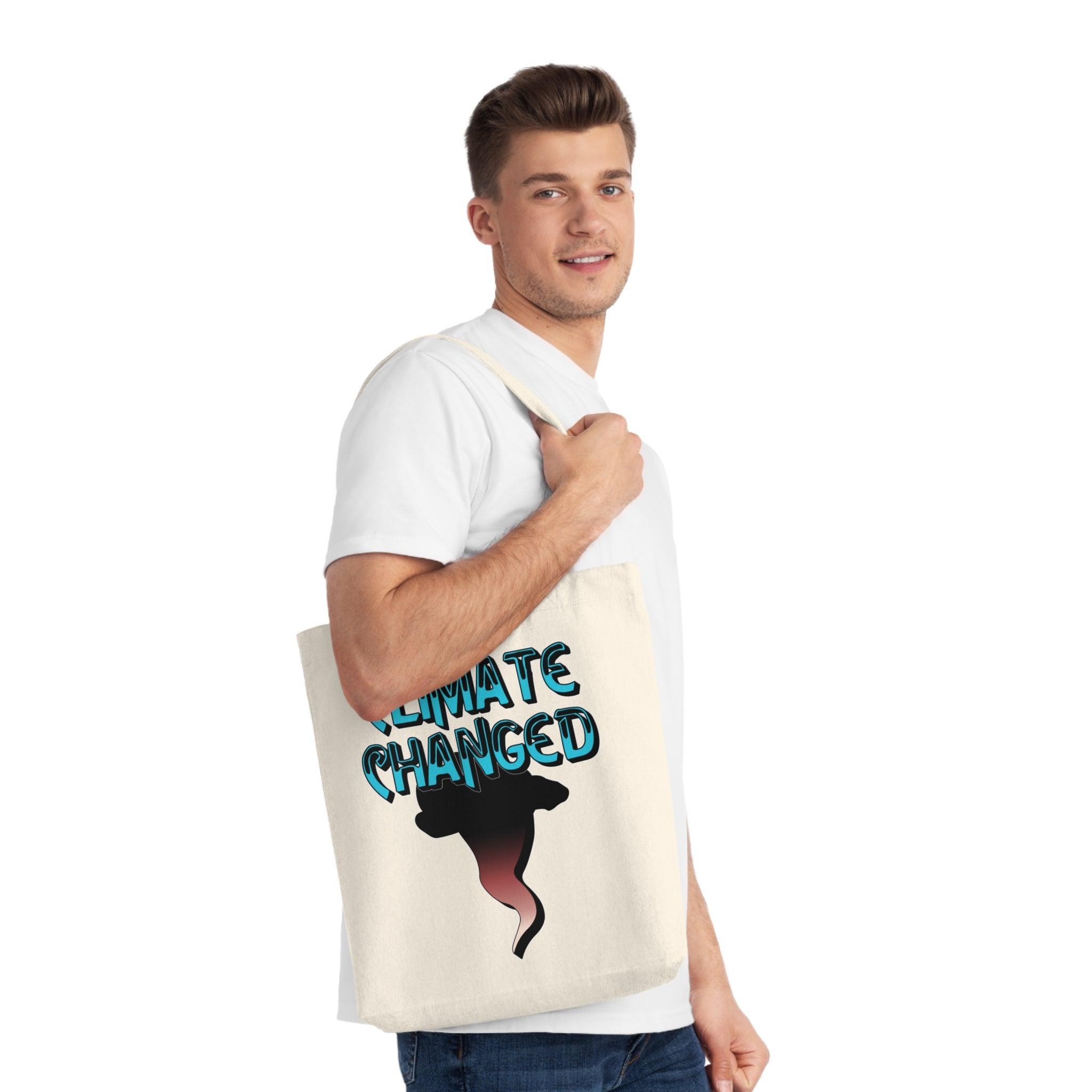 Climate Changed - Woven Tote Bag - Witty Twisters Fashions