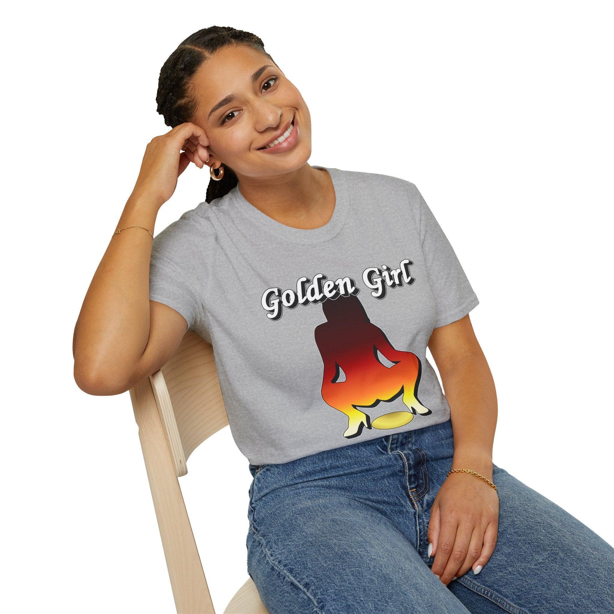 Golden Girl - Softstyle T-Shirt - Witty Twisters Fashions