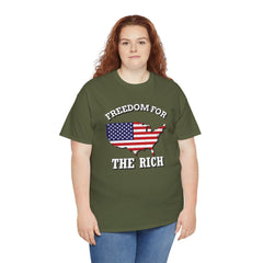 Freedom for the rich - T-Shirt - Witty Twisters Fashions