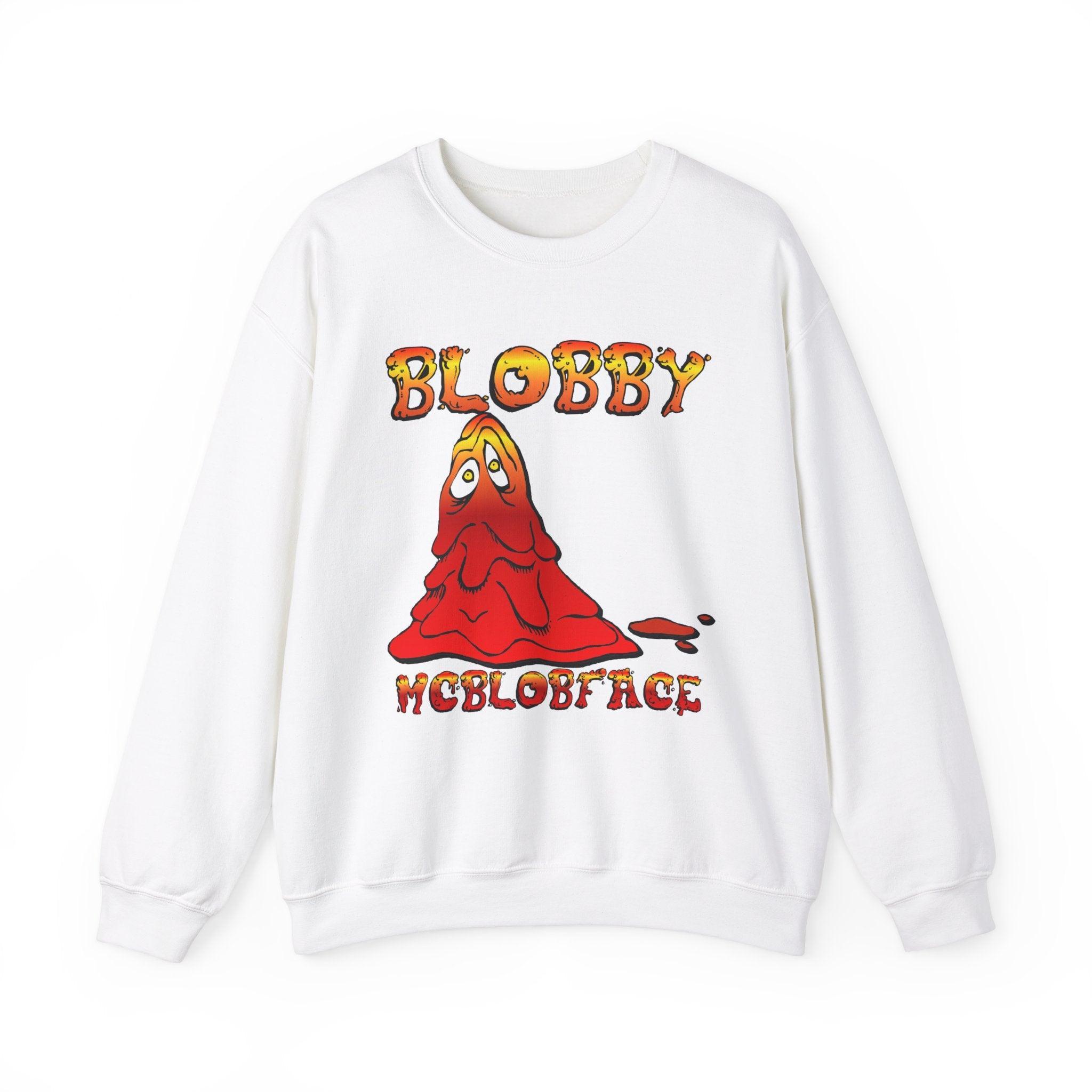 Blobby McBlobface - Sweatshirt - Witty Twisters Fashions