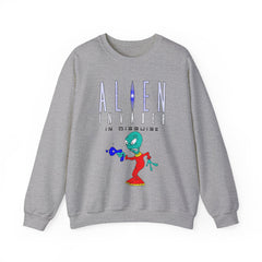 Alien Invader In Disguise - Sweatshirt - Witty Twisters Fashions