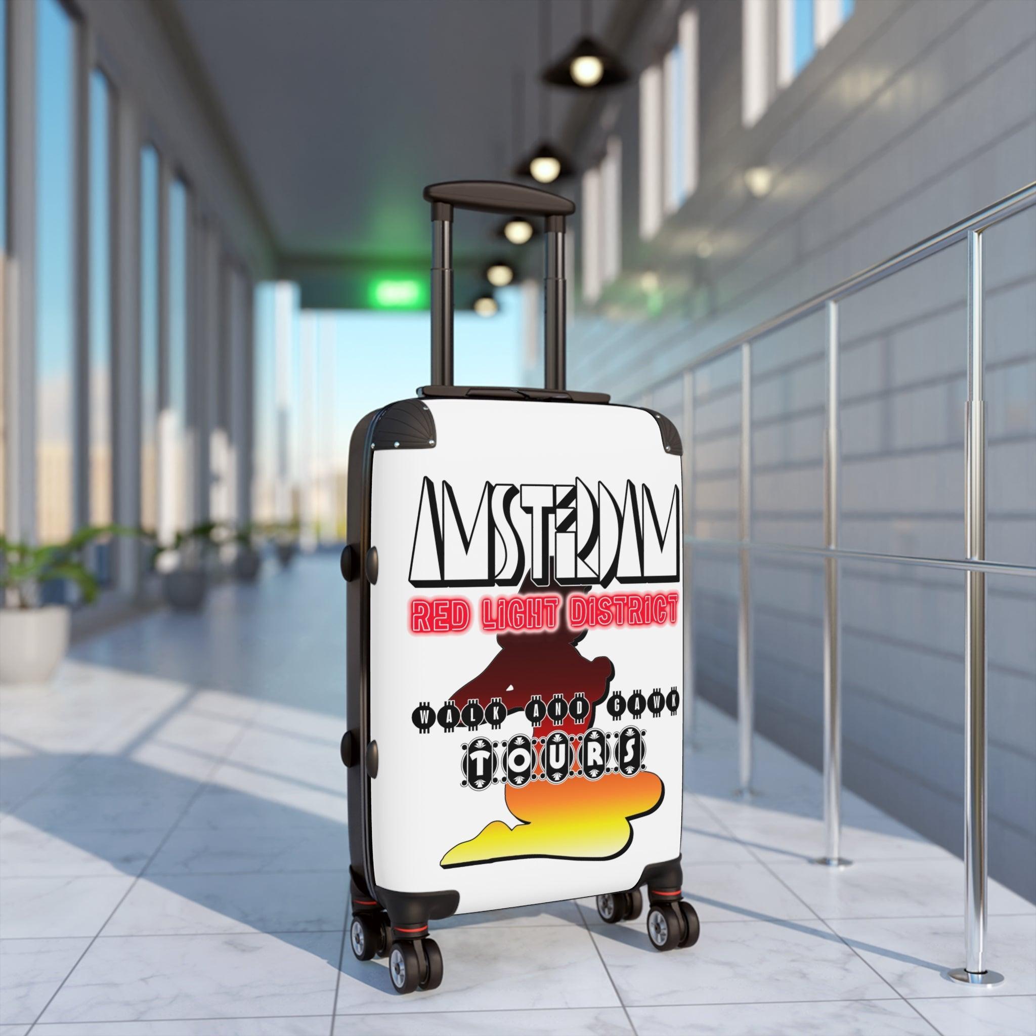 Amsterdam Red Light District Walk And Gawk Tours - Suitcase - Witty Twisters Fashions