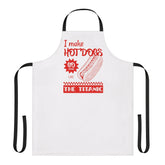 I make hot dogs go down like the Titanic - Cooking Apron - Witty Twisters Fashions