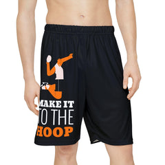 Make it to the hoop - Men’s Sports Shorts - Witty Twisters Fashions