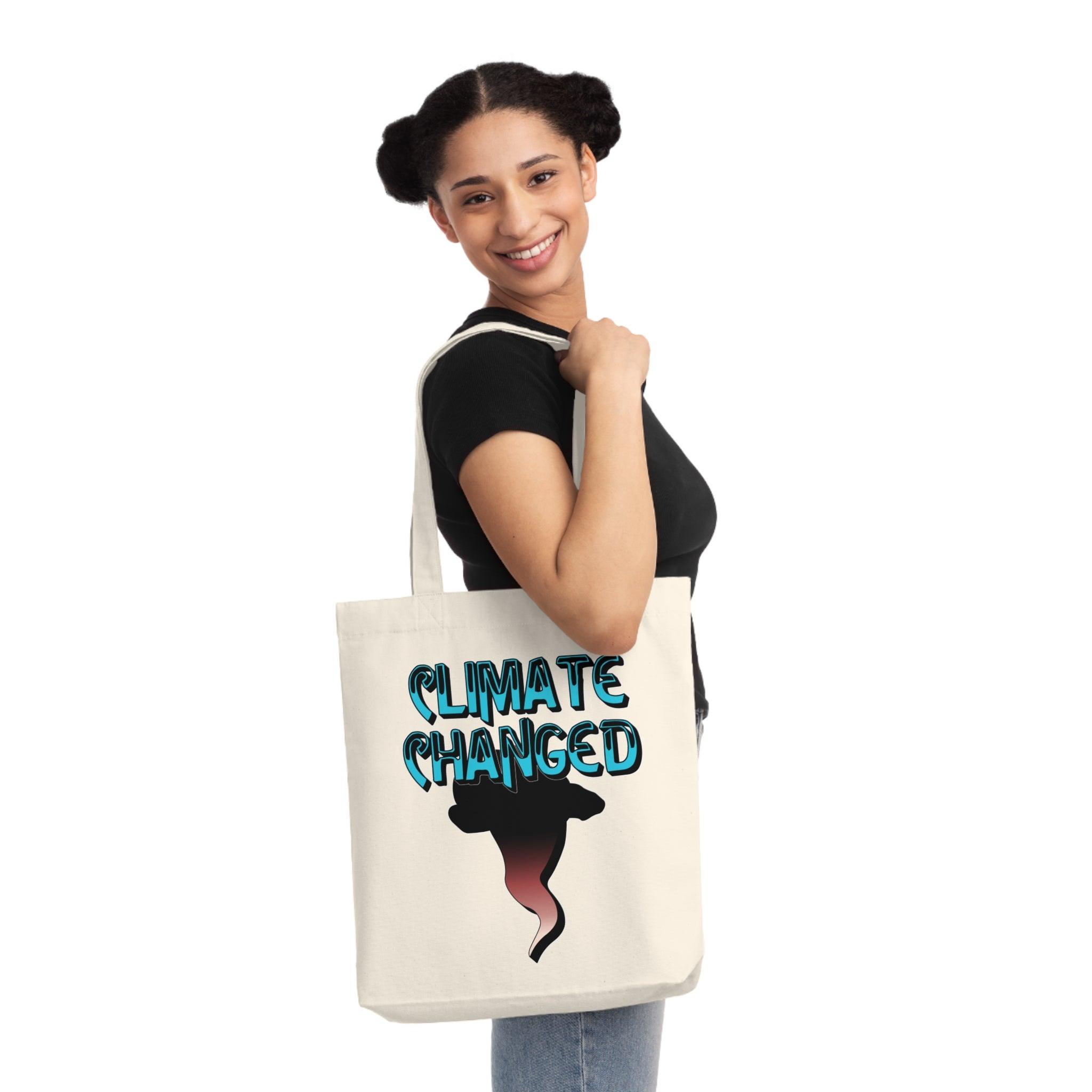 Climate Changed - Woven Tote Bag - Witty Twisters Fashions