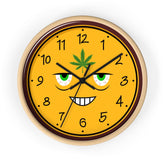 High All The Time - Wall Clock - Witty Twisters Fashions