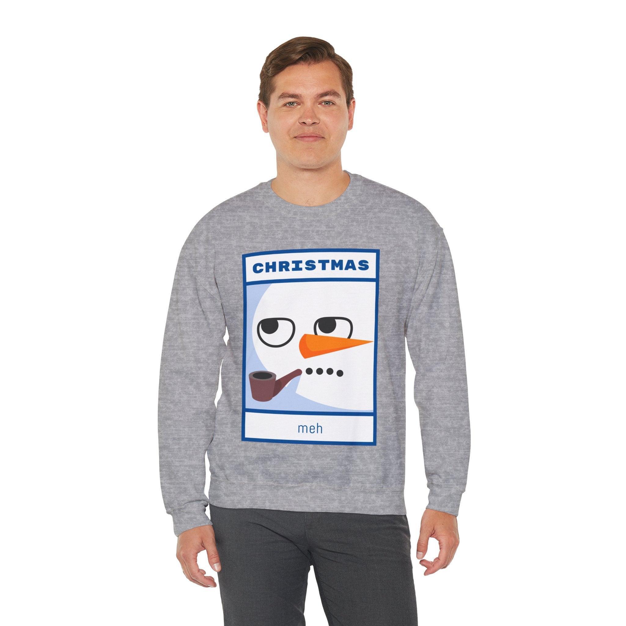 Christmas meh - Sweatshirt - Witty Twisters Fashions