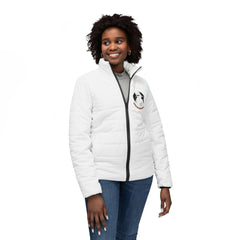 Merry MF Christmas - Women’s Puffer Jacket - Witty Twisters Fashions