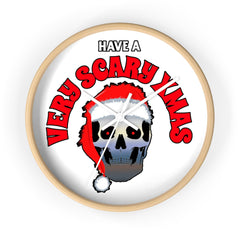 Have A Very Scary Xmas - Wall Clock - Witty Twisters Fashions